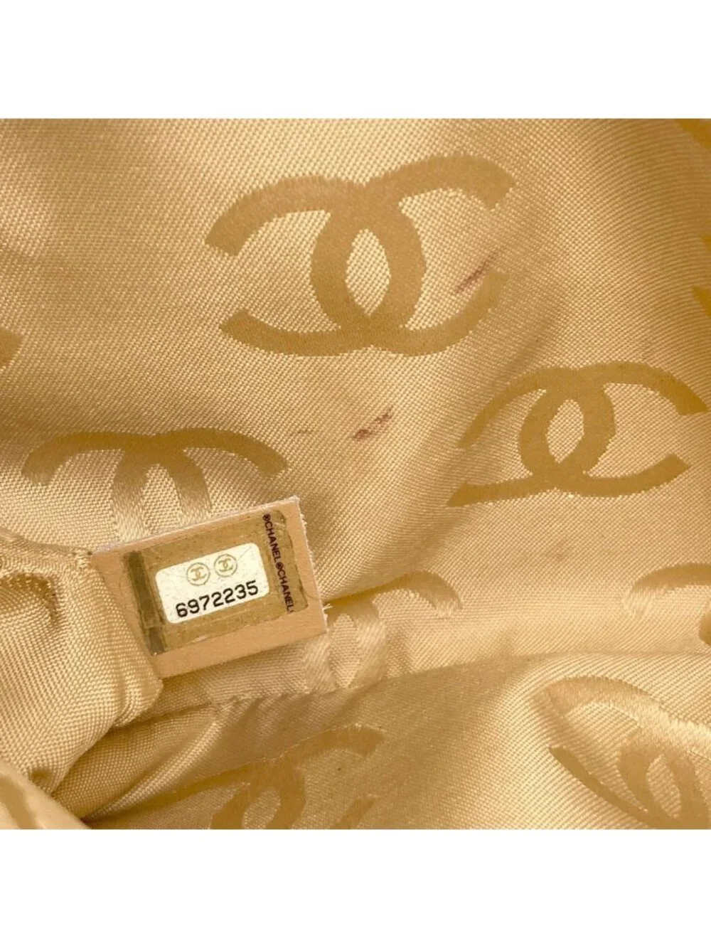 Chanel Chain Tote Bag Calfskin